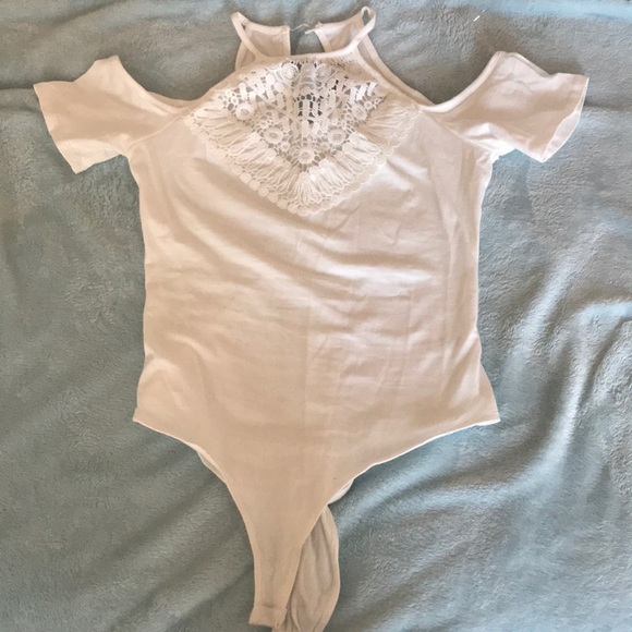 Charlotte Russe Lace Bodysuit - Picture 1 of 4